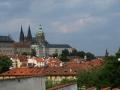 Prague vue en descendant du mont Petrin