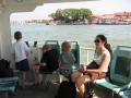 Arrivée sur Venise en bateau depuis Cavallino-Treporti